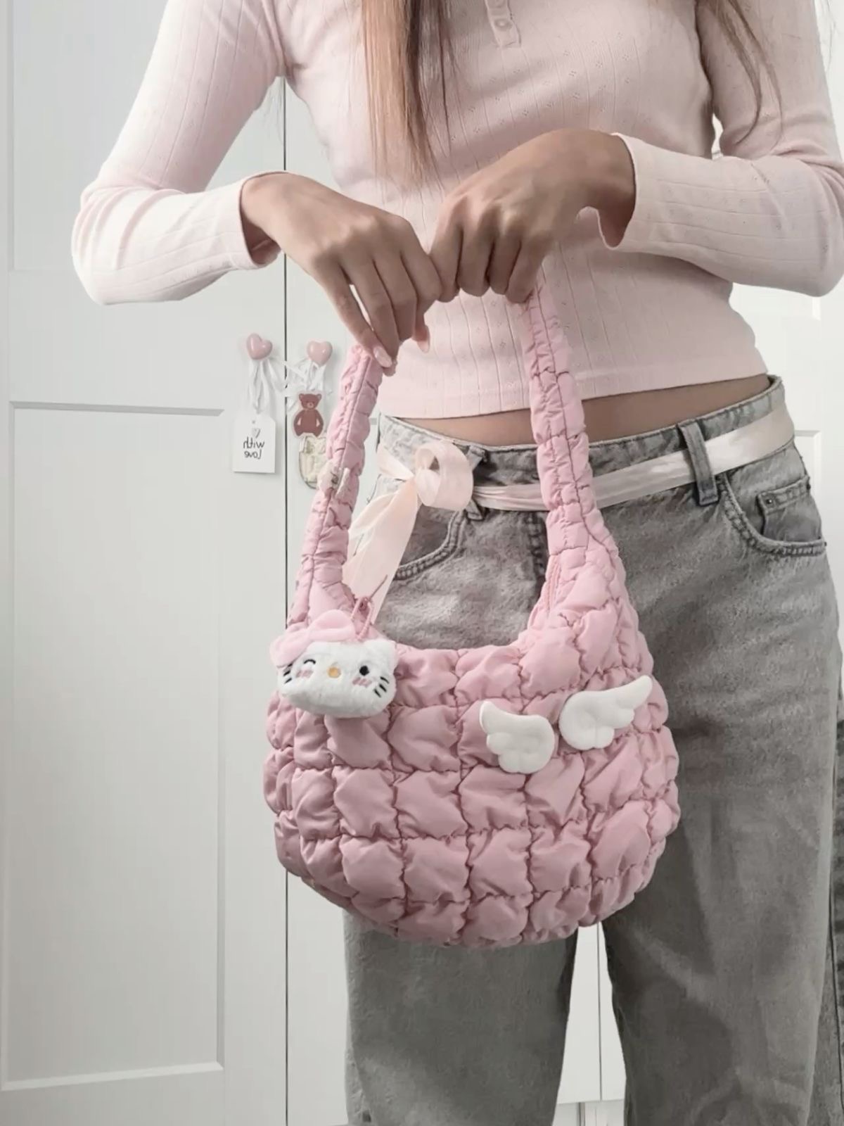 کیف Puffer ☁️💗